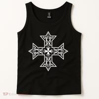 Coptic Orthodox Cross Tank Top thumb 2