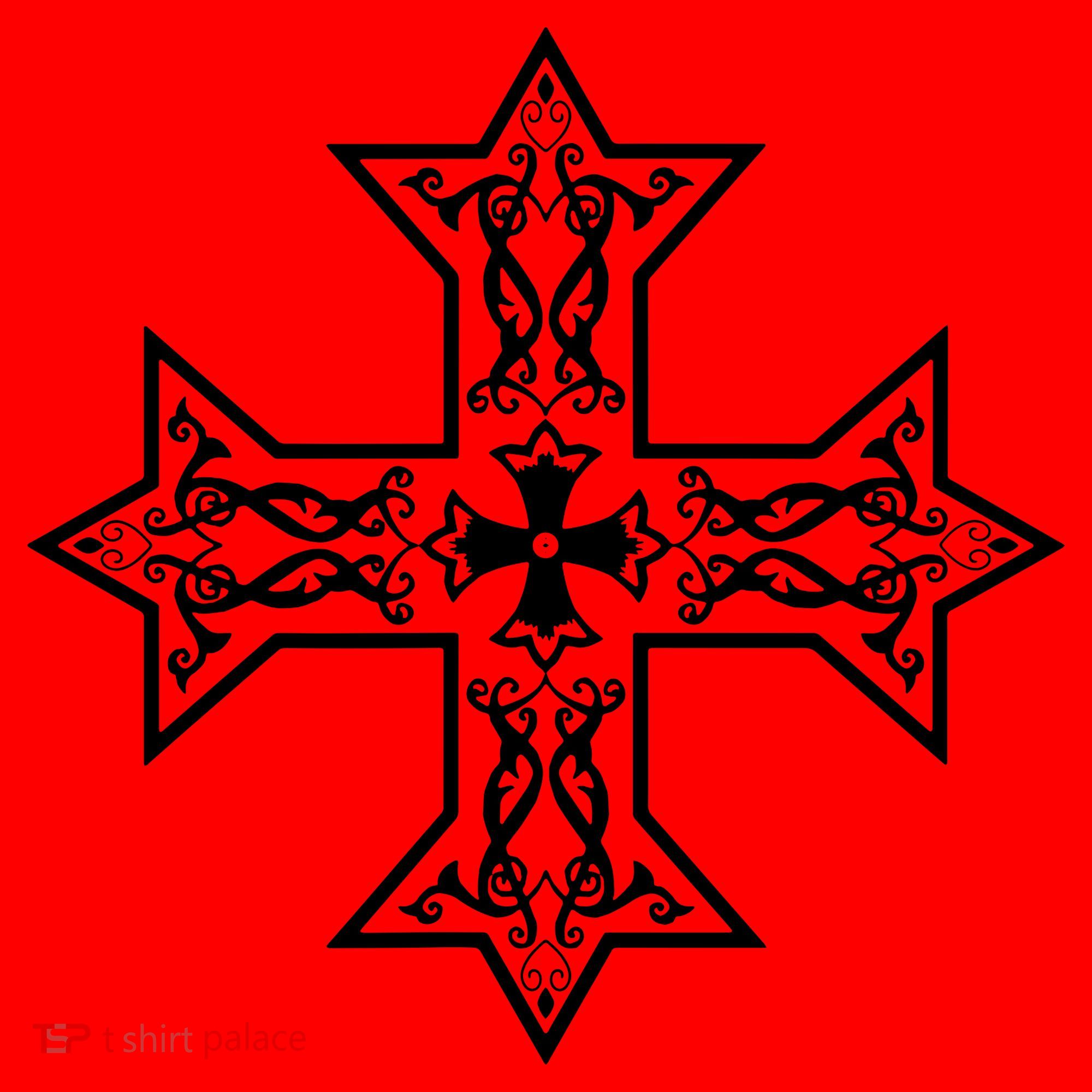 Coptic Orthodox Cross Santa Hat