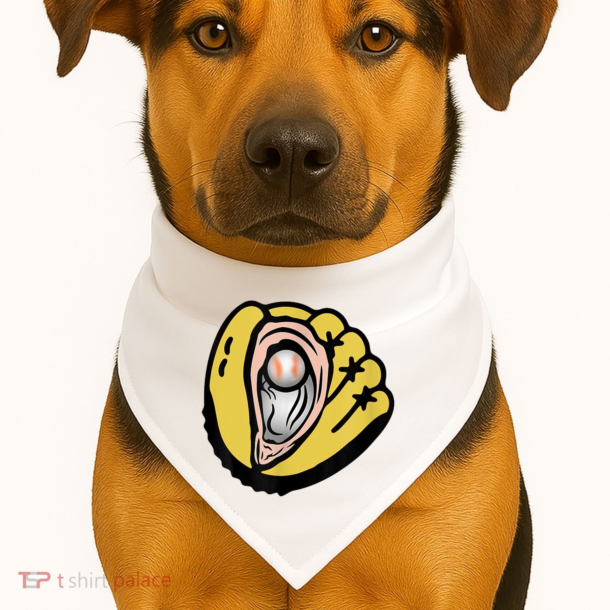 Chesapeake Oyster Catchers Tees Chesapeake Oyster Catchers Baseball USA-Made Doggie Bandana
