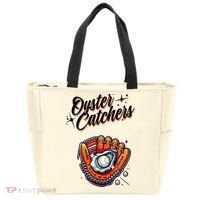 Chesapeake Oyster Catchers Tees Chesapeake Oyster Catchers Baseball Tote Bag thumb 0