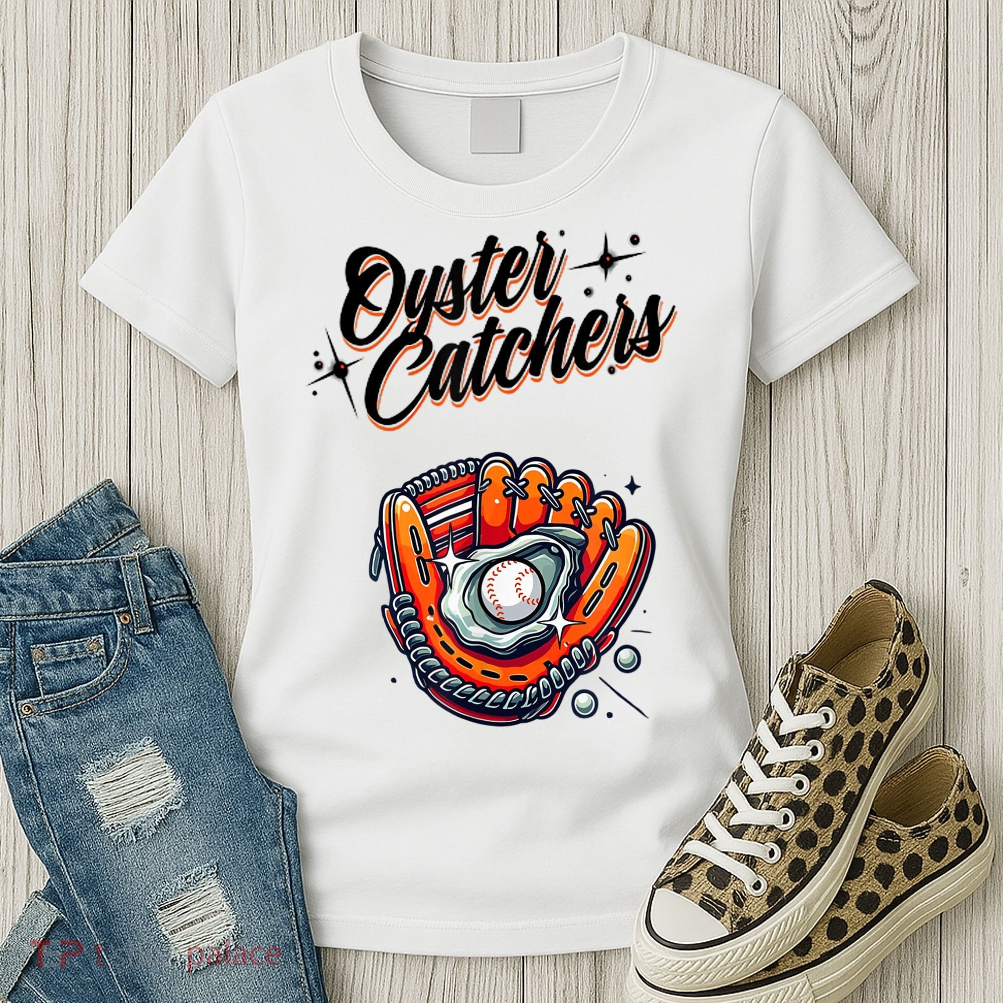 Chesapeake Oyster Catchers Tees Chesapeake Oyster Catchers Baseball Women's T-Shirt
