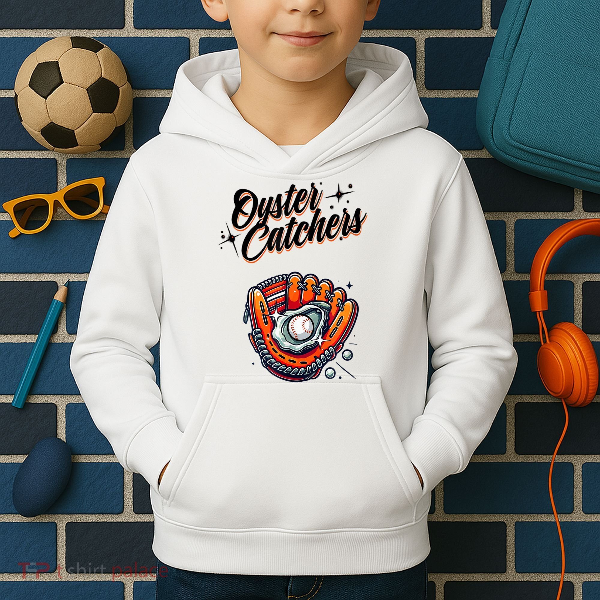 Chesapeake Oyster Catchers Tees Chesapeake Oyster Catchers Baseball Kids Hoodie