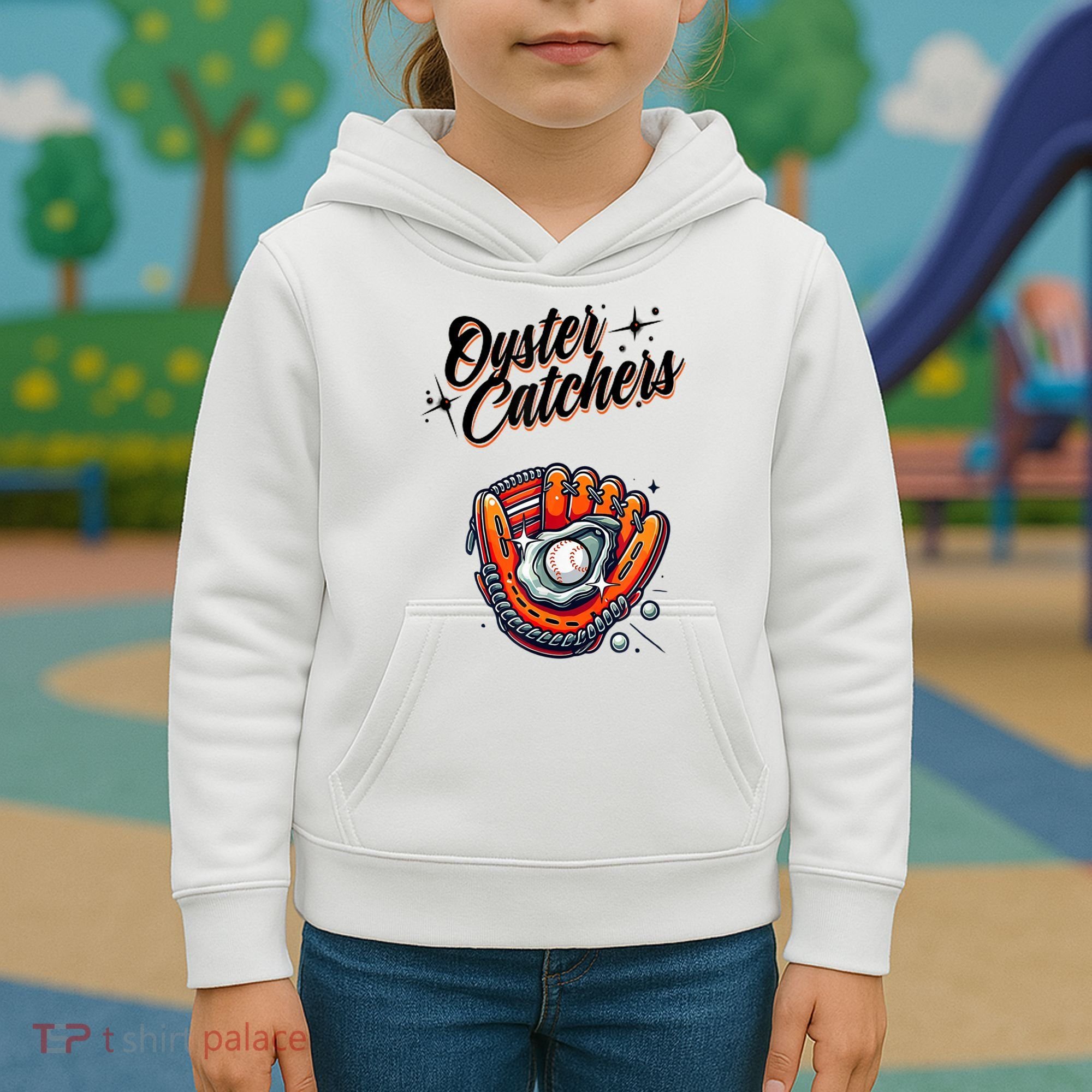 Chesapeake Oyster Catchers Tees Chesapeake Oyster Catchers Baseball Kids Hoodie