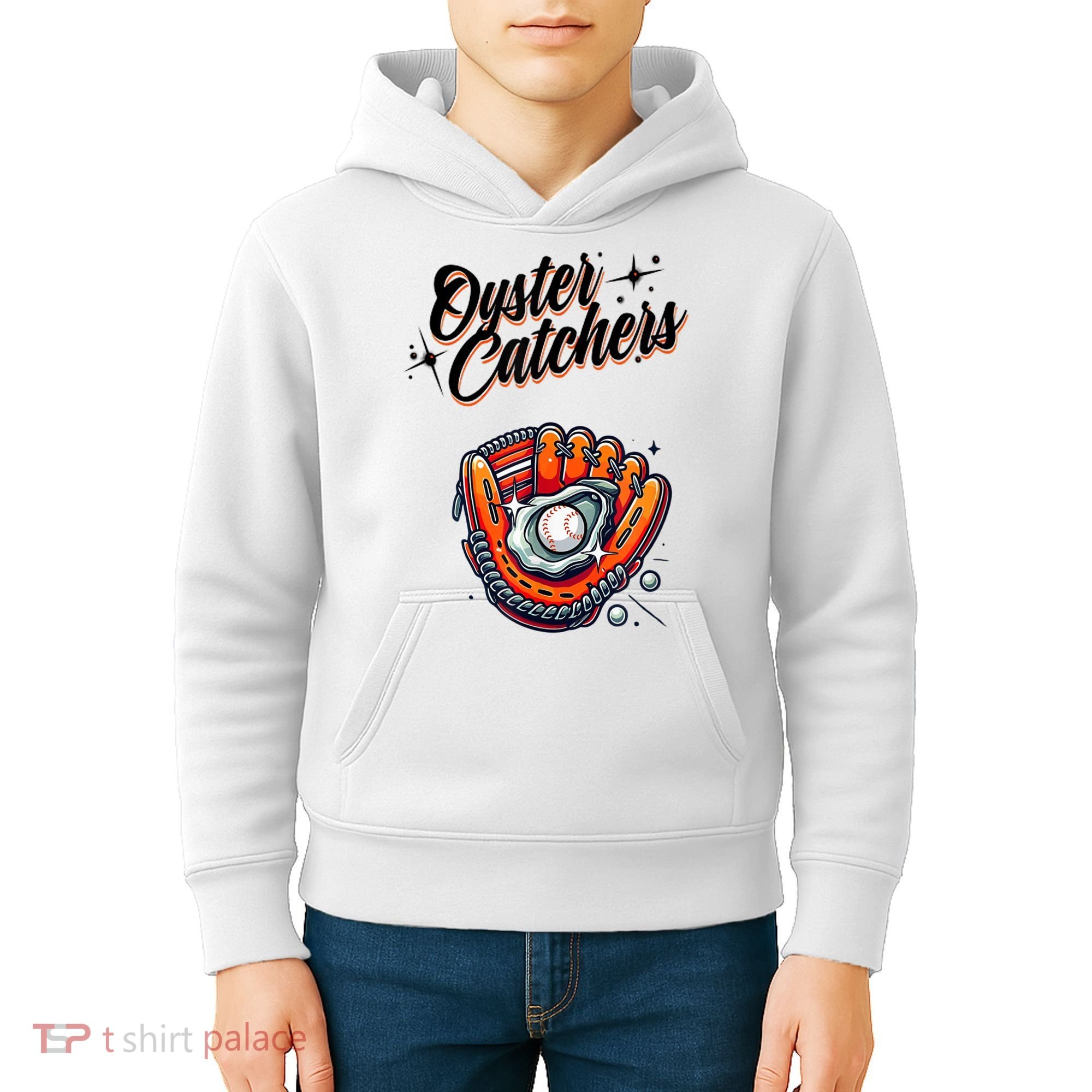Chesapeake Oyster Catchers Tees Chesapeake Oyster Catchers Baseball Kids Hoodie