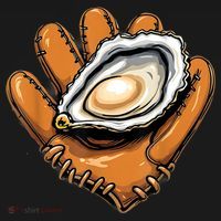 Chesapeake Oyster Catchers Tees Chesapeake Oyster Catchers Baseball Coaster thumb 2