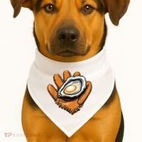 Chesapeake Oyster Catchers Tees Chesapeake Oyster Catchers Baseball USA-Made Doggie Bandana thumb 1