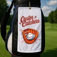 Chesapeake Oyster Catchers Tees Chesapeake Oyster Catchers Baseball Golf Towel thumb 2