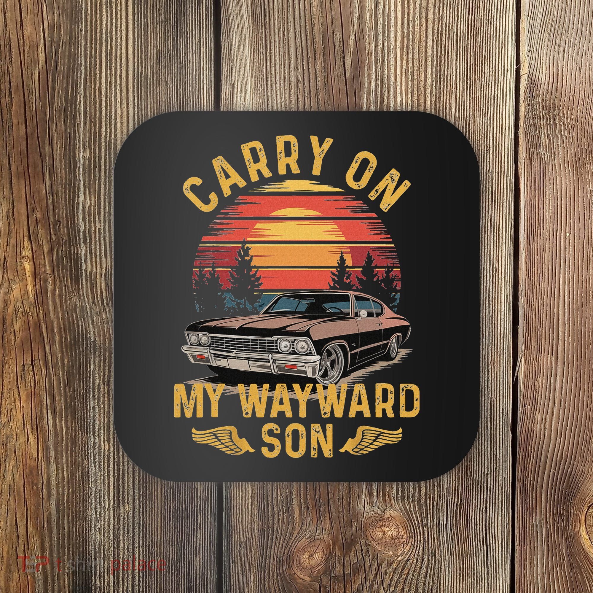 Carry On Classic Art My Wayward Funny Movie Graphic Son Coaster