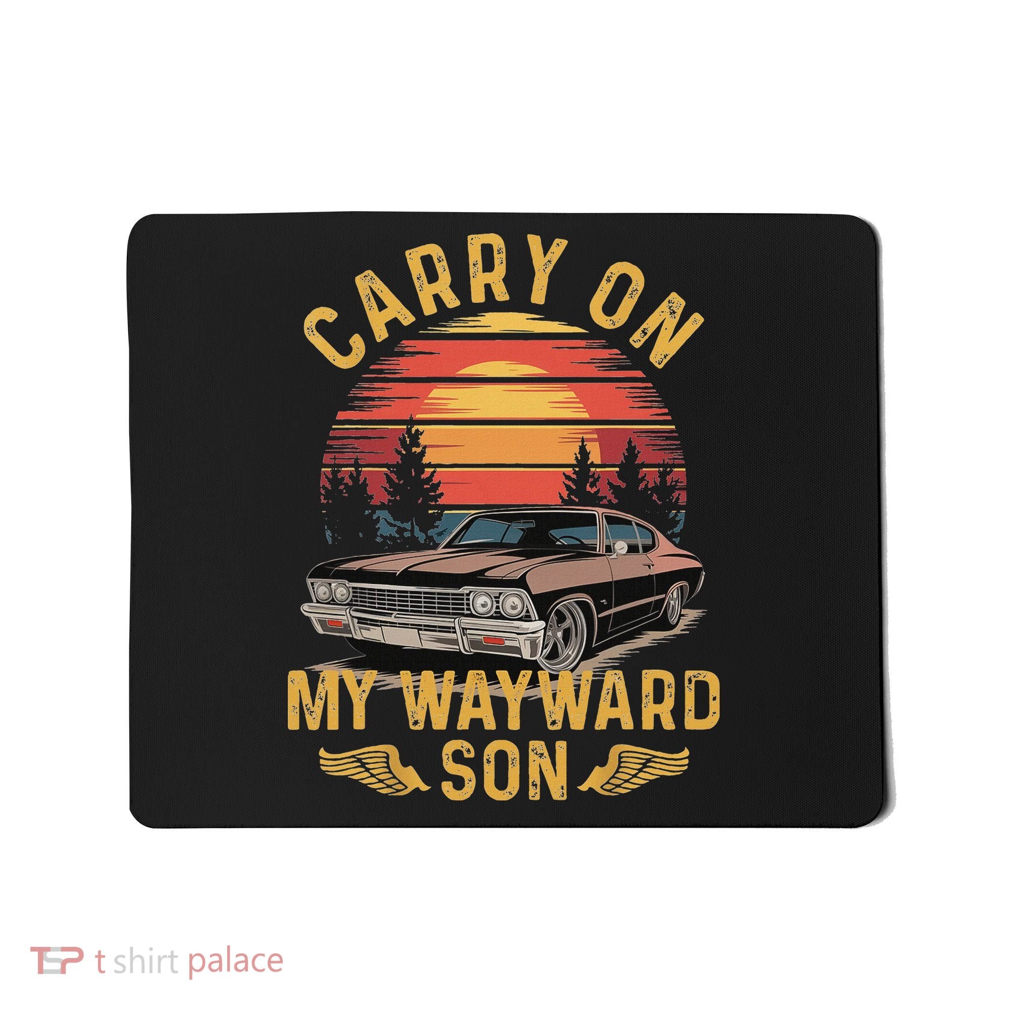 Carry On Classic Art My Wayward Funny Movie Graphic Son Mousepad