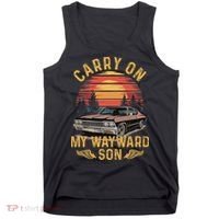 Carry On Classic Art My Wayward Funny Movie Graphic Son Tank Top thumb 0