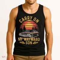 Carry On Classic Art My Wayward Funny Movie Graphic Son Tank Top thumb 3