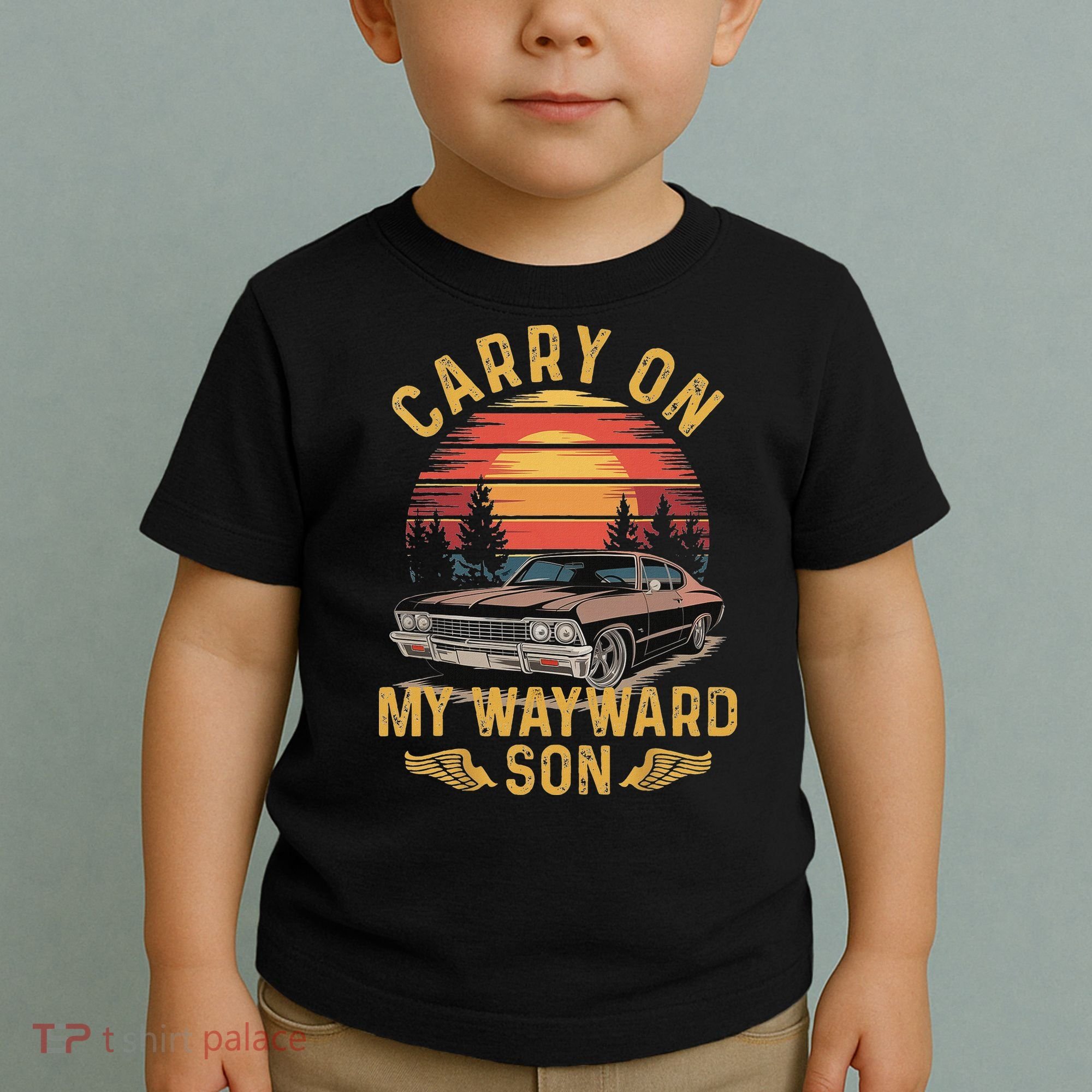 Carry On Classic Art My Wayward Funny Movie Graphic Son Toddler T-Shirt