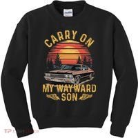 Carry On Classic Art My Wayward Funny Movie Graphic Son Kids Sweatshirt thumb 0