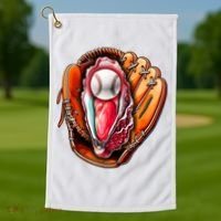 Chesapeake Oyster Catchers Tees Chesapeake Oyster Catchers Baseball Golf Towel thumb 1