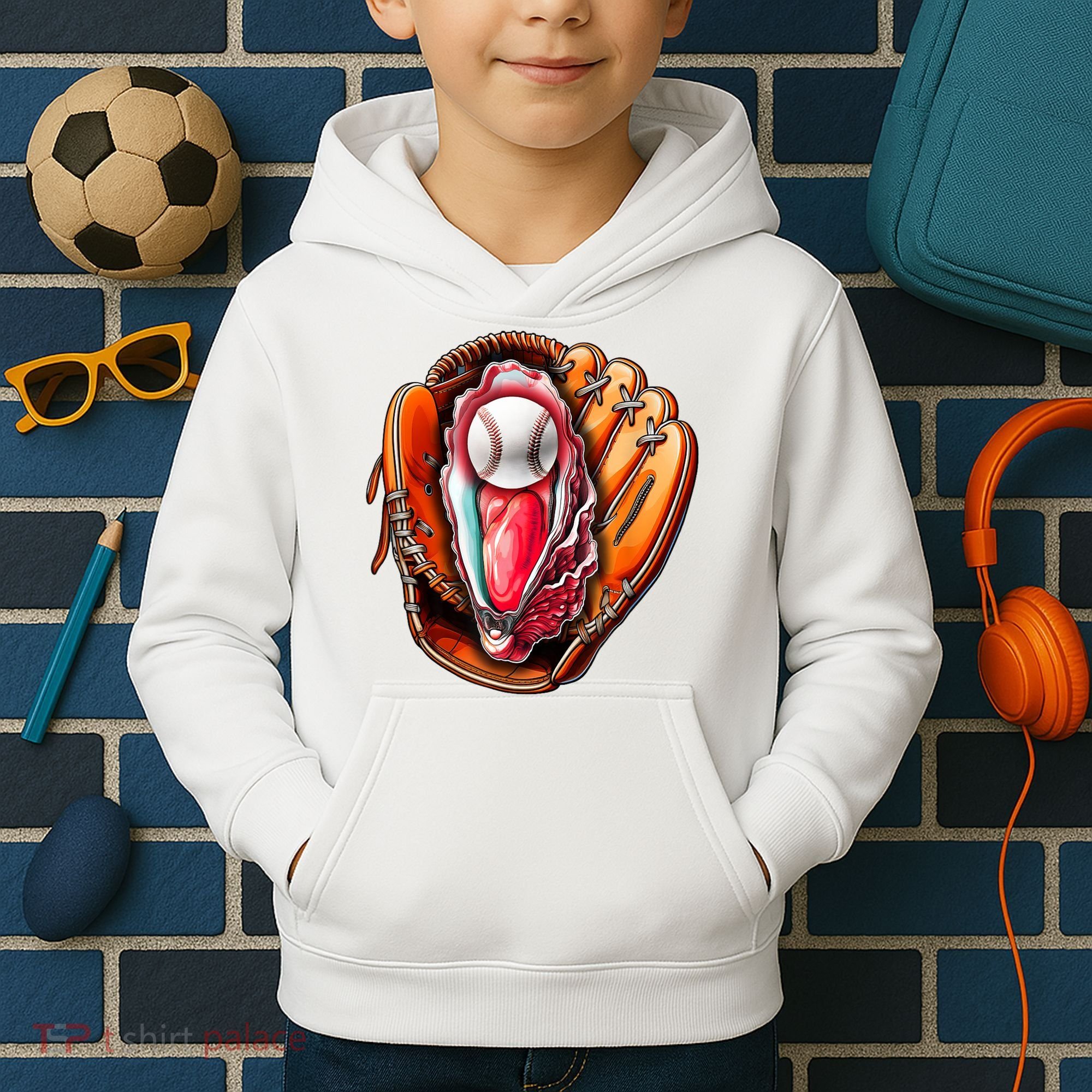 Chesapeake Oyster Catchers Tees Chesapeake Oyster Catchers Baseball Kids Hoodie