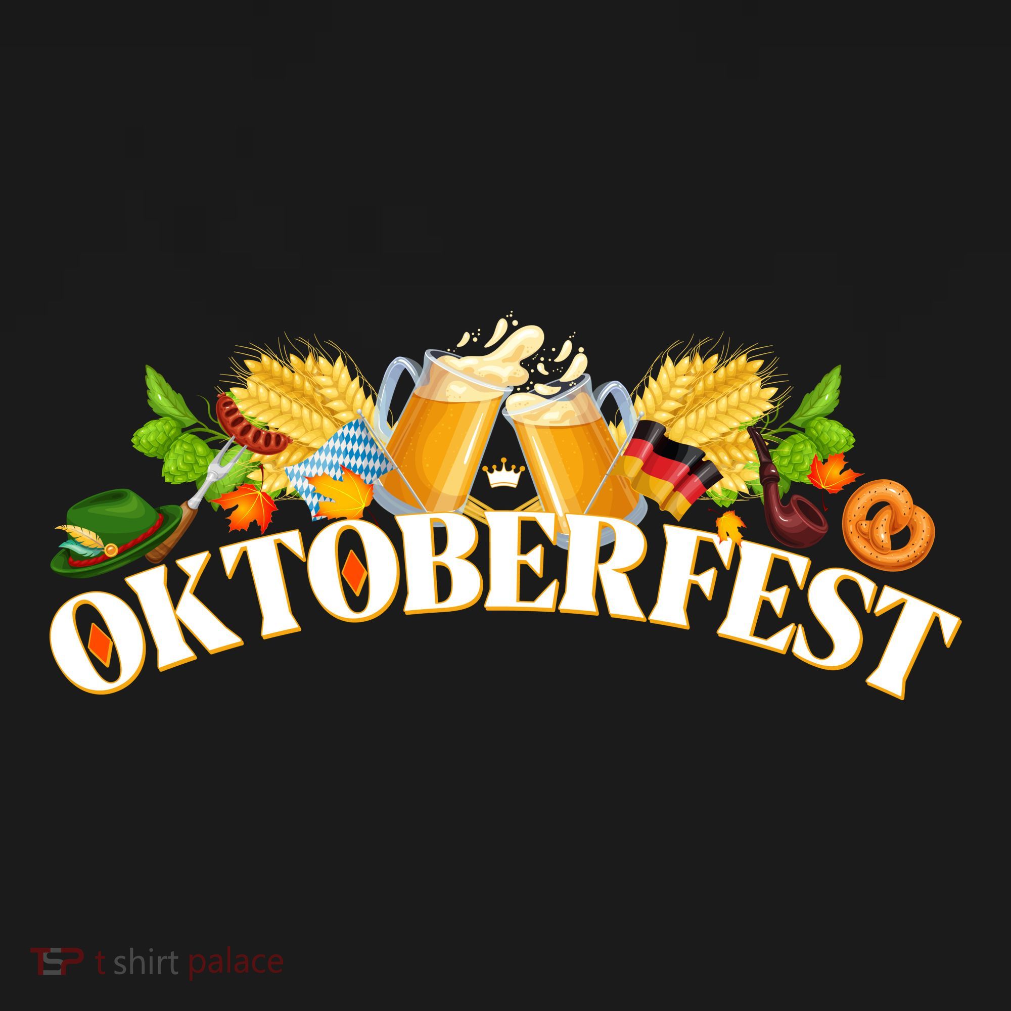 Celebrate Oktoberfest USA-Made Doggie Bandana