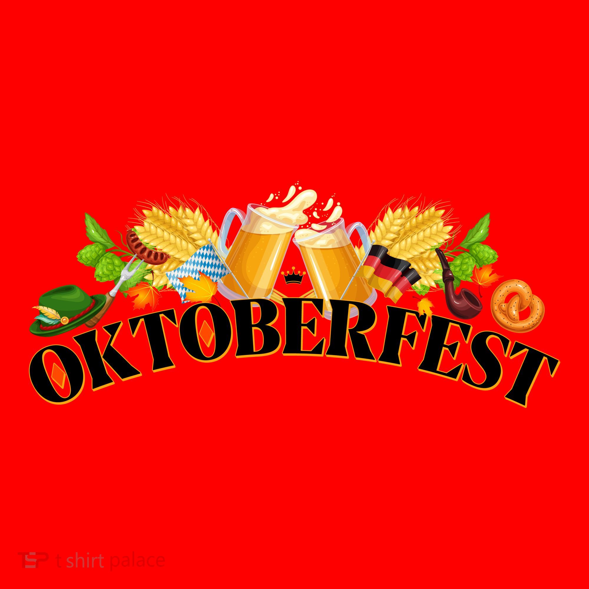 Celebrate Oktoberfest Santa Hat