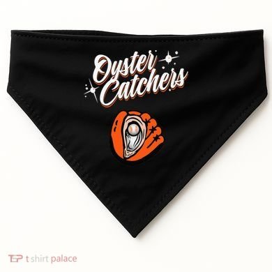 Chesapeake Oyster Catchers Logo USA-Made Doggie Bandana