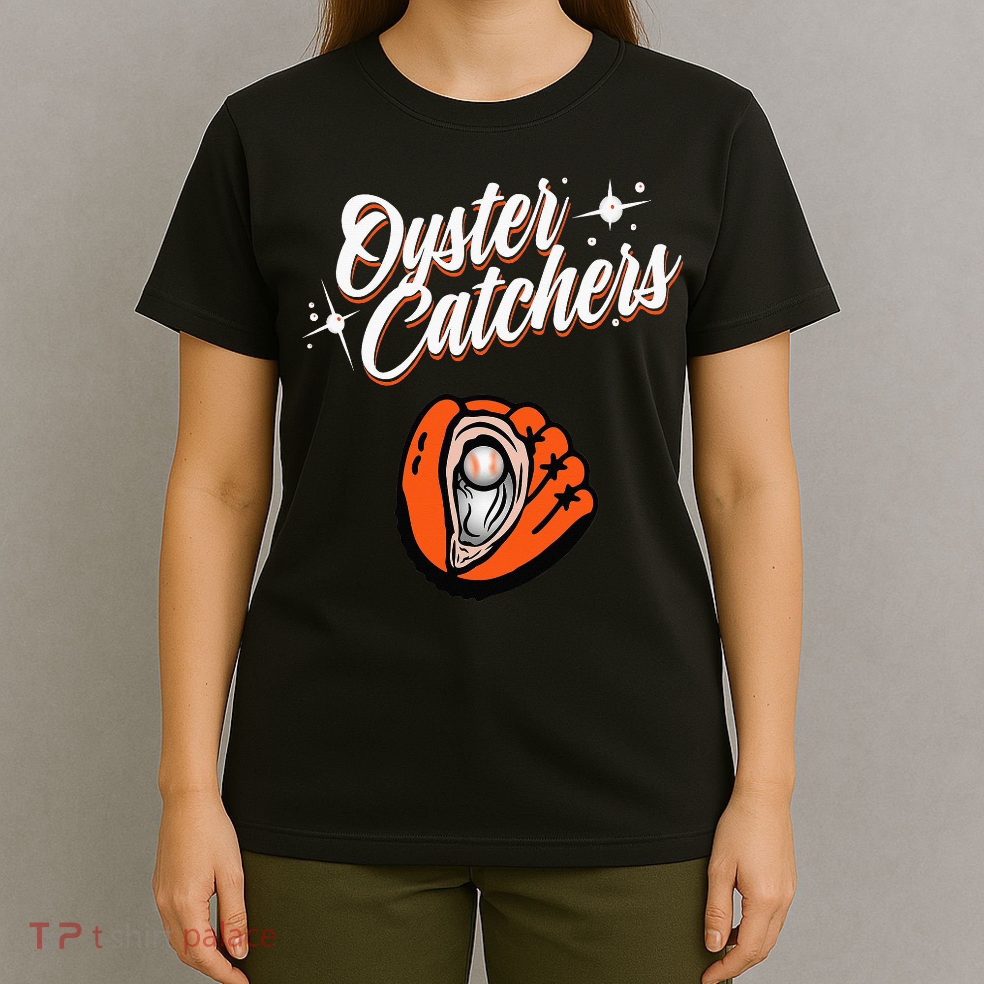 Chesapeake Oyster Catchers Logo T-Shirt