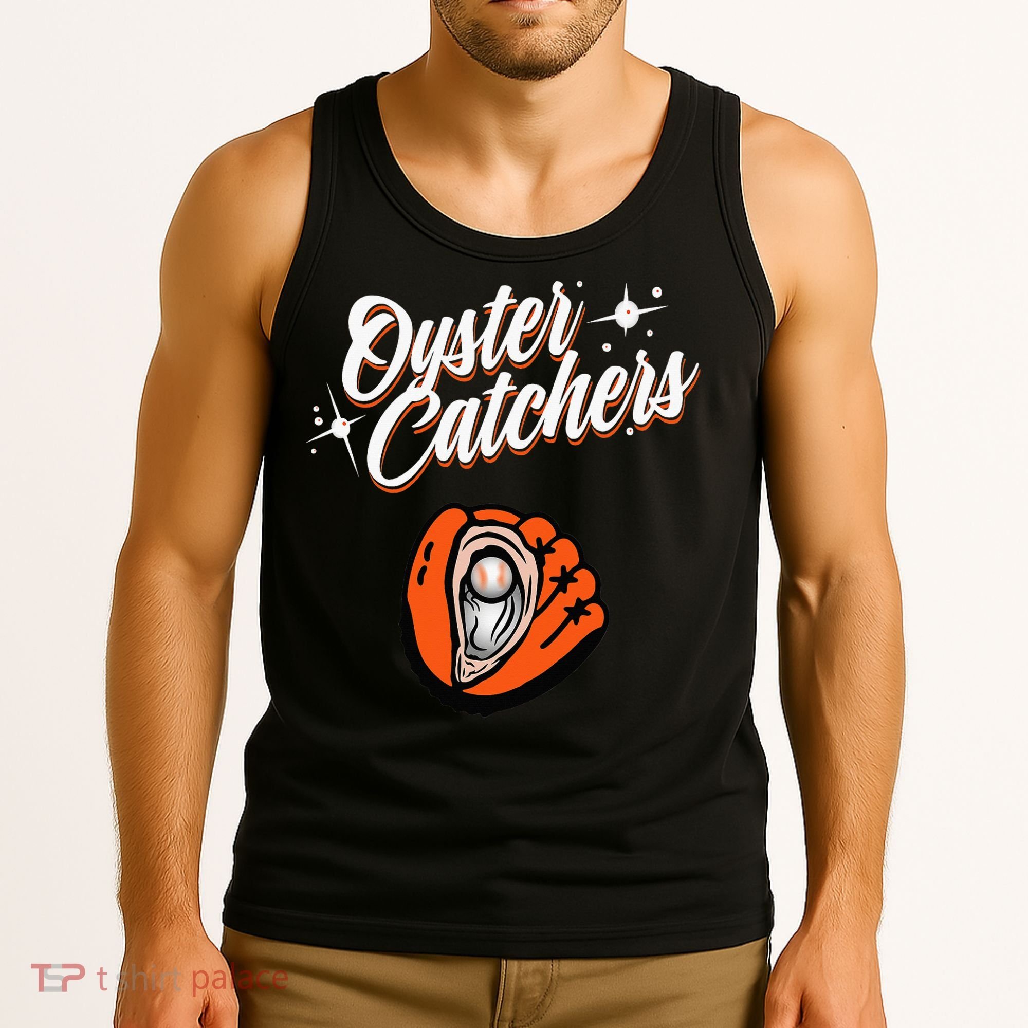 Chesapeake Oyster Catchers Logo Tank Top
