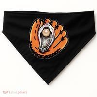 Chesapeake Oyster Catchers Baseball Funny Man Woman USA-Made Doggie Bandana thumb 0