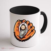 Chesapeake Oyster Catchers Baseball Funny Man Woman Coffee Mug thumb 1