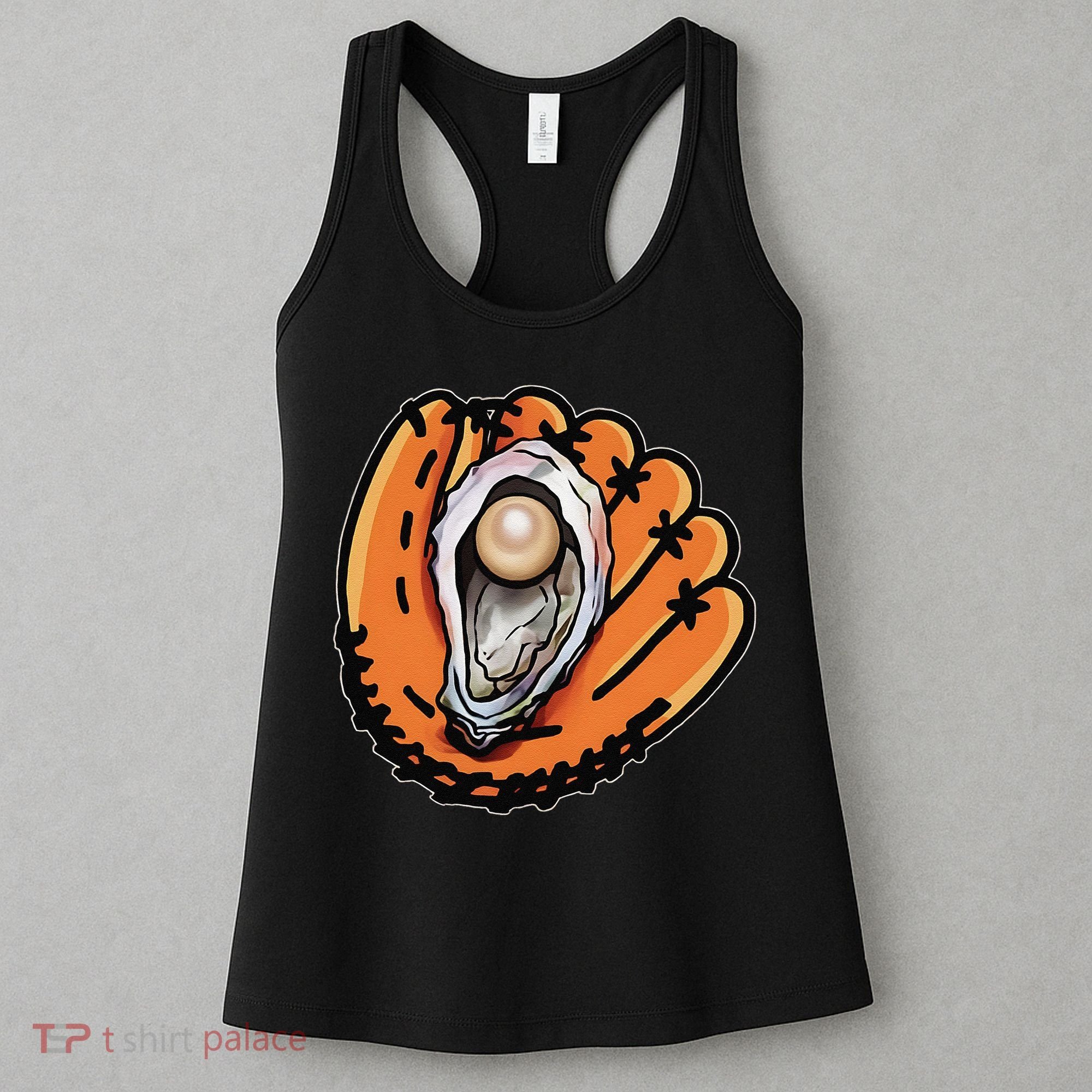 Chesapeake Oyster Catchers Baseball Funny Man Woman Women's Tank Top