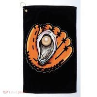 Chesapeake Oyster Catchers Baseball Funny Man Woman Golf Towel thumb 0