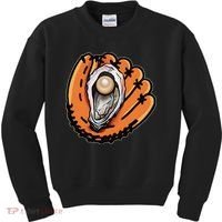 Chesapeake Oyster Catchers Baseball Funny Man Woman Kids Sweatshirt thumb 0