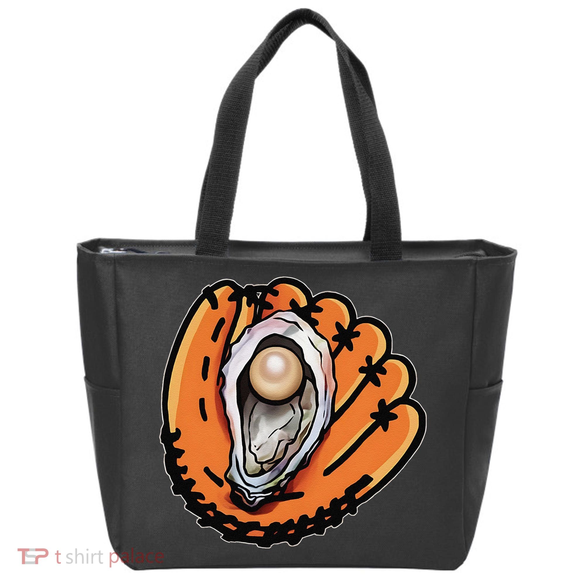 Chesapeake Oyster Catchers Baseball Funny Man Woman Tote Bag