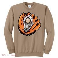 Chesapeake Oyster Catchers Baseball Funny Man Woman Sweatshirt thumb 0