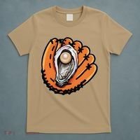 Chesapeake Oyster Catchers Baseball Funny Man Woman T-Shirt thumb 5