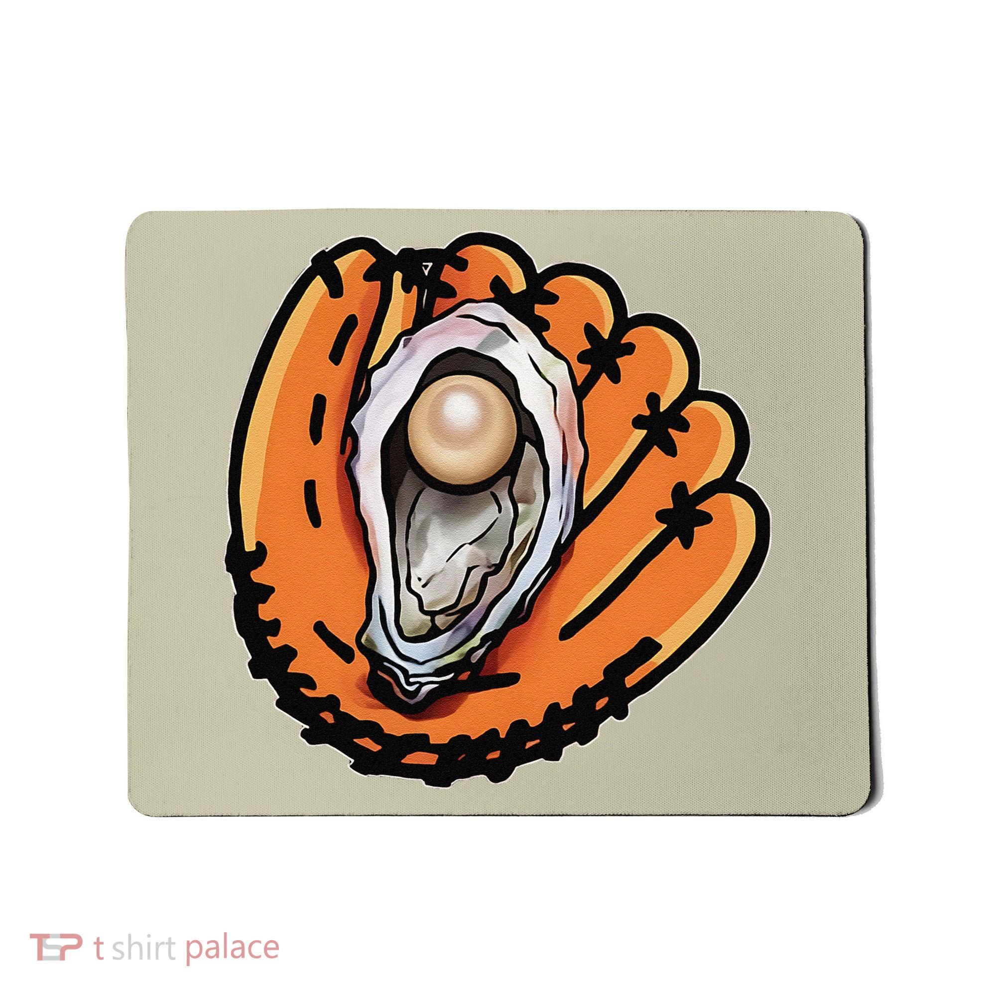 Chesapeake Oyster Catchers Baseball Funny Man Woman Mousepad