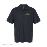 Capybara On Crocodile Capy Alligator Rodent Women Polo thumb 0