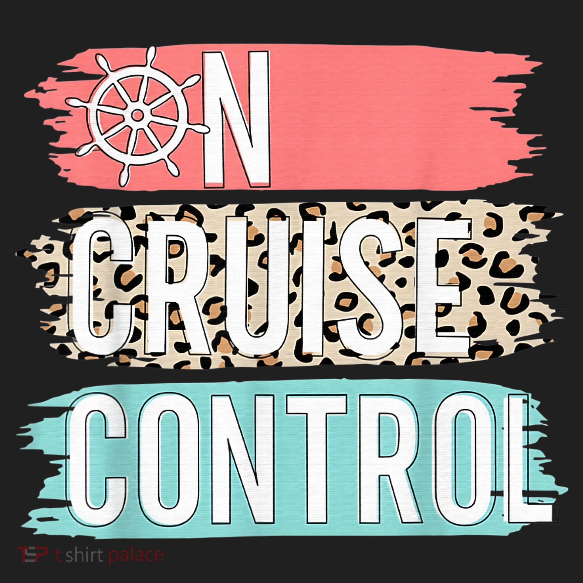 Control On Cruise Leopard Funny Summer Vacation Family Wo Women's Sweatshirt