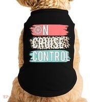 Control On Cruise Leopard Funny Summer Vacation Family Wo Doggie Tank thumb 0