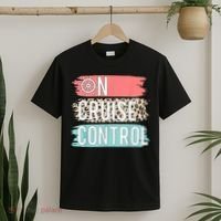 Control On Cruise Leopard Funny Summer Vacation Family Wo T-Shirt thumb 2