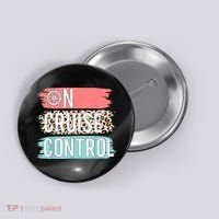 Control On Cruise Leopard Funny Summer Vacation Family Wo Button thumb 0