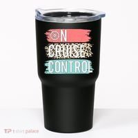 Control On Cruise Leopard Funny Summer Vacation Family Wo Tumbler thumb 0