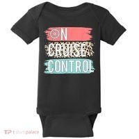 Control On Cruise Leopard Funny Summer Vacation Family Wo Baby Bodysuit thumb 0