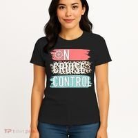 Control On Cruise Leopard Funny Summer Vacation Family Wo Women's T-Shirt thumb 4