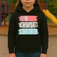 Control On Cruise Leopard Funny Summer Vacation Family Wo Kids Hoodie thumb 3