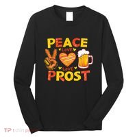 Cute Oktoberfest Costume Peace Love Prost Prost Oktoberfest Long Sleeve Shirt thumb 0