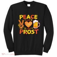 Cute Oktoberfest Costume Peace Love Prost Prost Oktoberfest Sweatshirt thumb 0