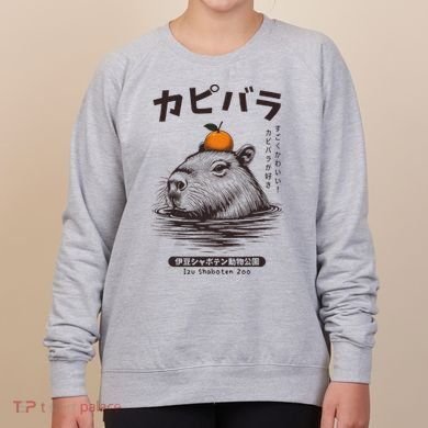 Capybara Onsen Capybara With Orange Capybara Lovers Women's Sweatshirt