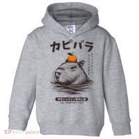 Capybara Onsen Capybara With Orange Capybara Lovers Toddler Hoodie thumb 0