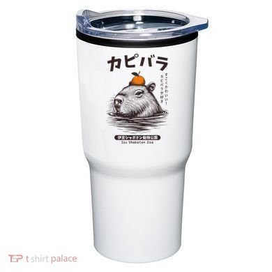 Capybara Onsen Capybara With Orange Capybara Lovers Tumbler