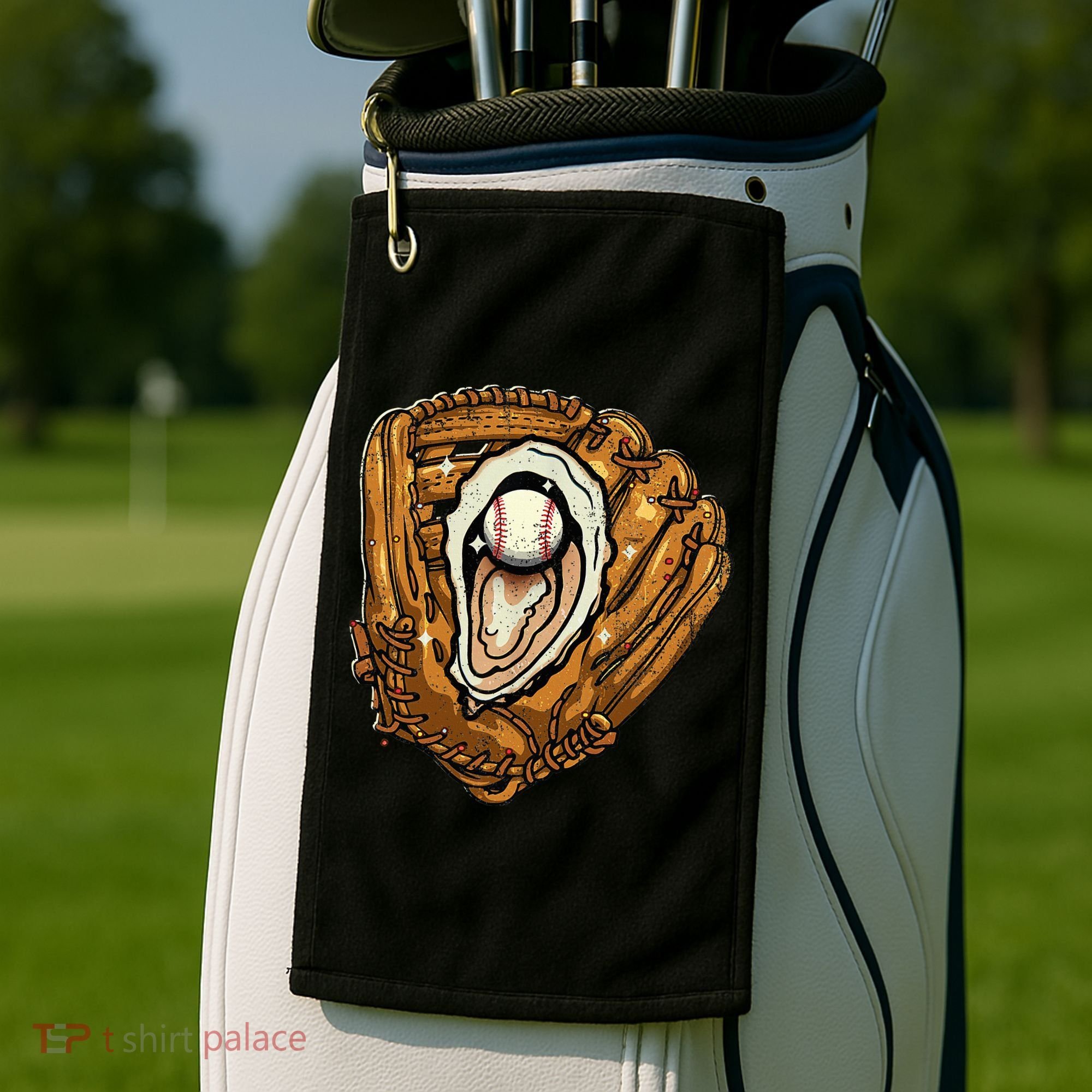 Chesapeake Oyster Catchers Golf Towel