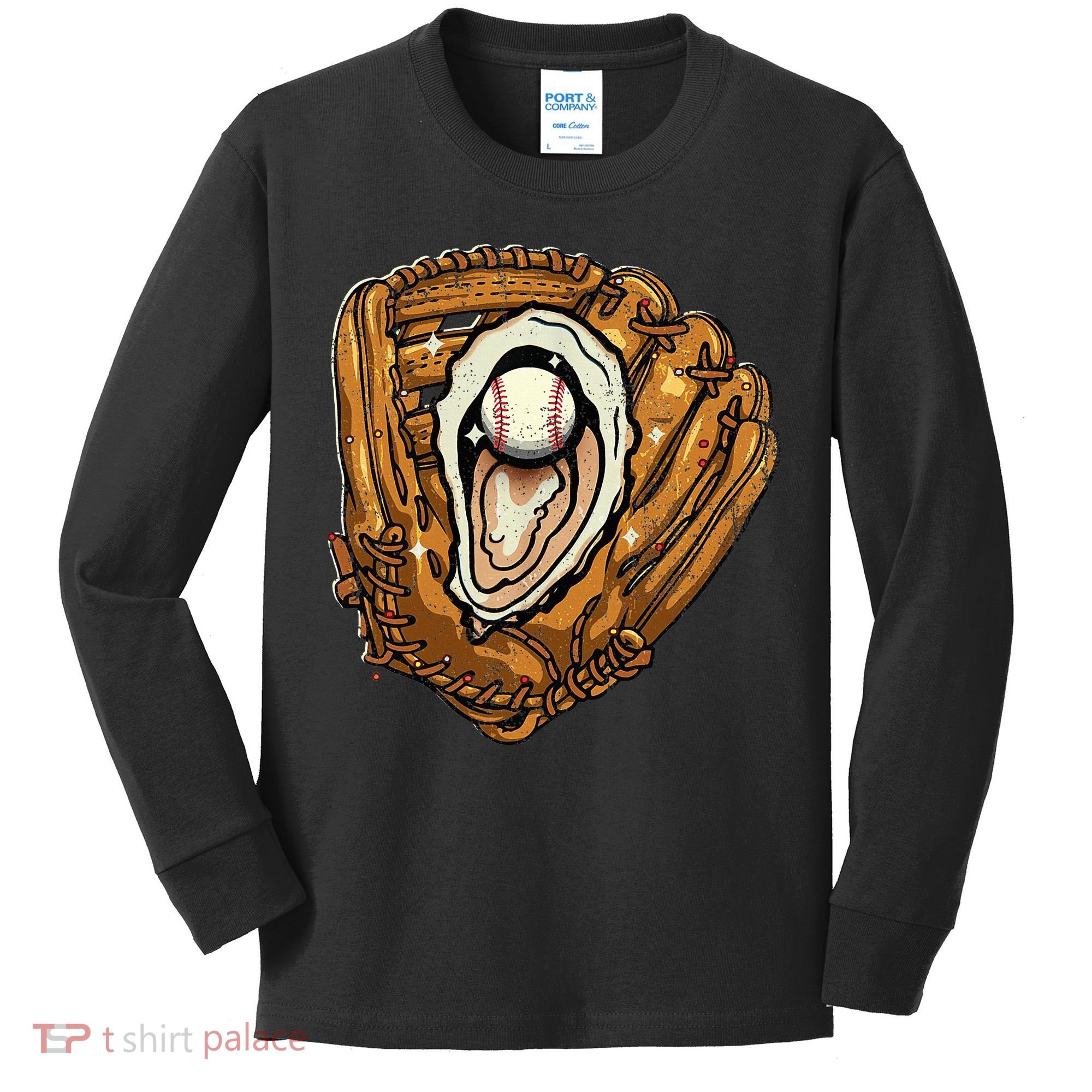 Chesapeake Oyster Catchers Kids Long Sleeve Shirt