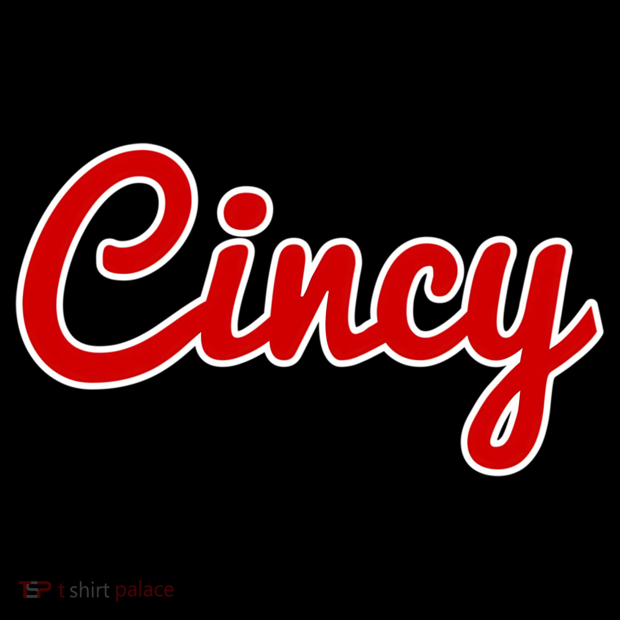Cincinnati Ohio Classic Red Script Cincy City Gift Coffee Mug